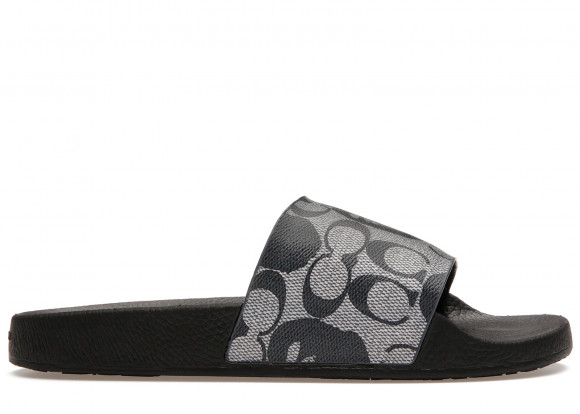 A Bathing Ape Slide Coach Black Grey - C5012-CMB-11001677EDC