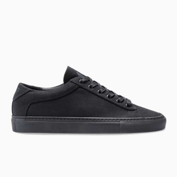 Koio | Capri In Black Canvas Women's Sneaker - CACB36