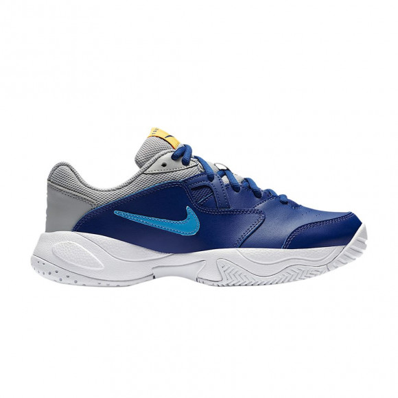 Nike Court Jr. Lite 2 ’ Tennis GS 'Deep Royal Blue Light Smoke Grey White Coast' | Kid's Size 5 - CD0440-401