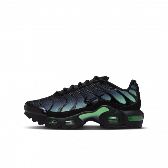 Nike Tuned Kid's Sneakers - Black - Size 3.5 - Mesh/Synthetic - CD0609-053