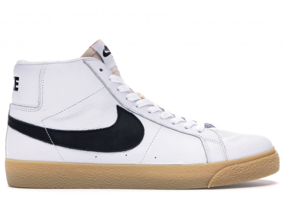 nike blazer orange label white