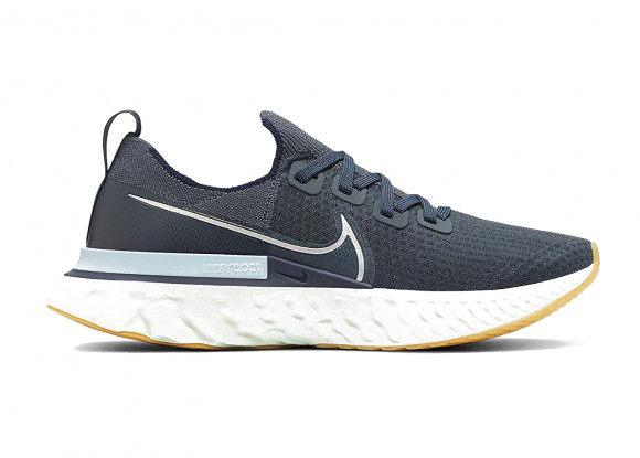 Nike React Infinity Run Flyknit 'Blue Fox' Blue Fox/College Navy/Celestine Blue/Metallic Silver Marathon Running Shoes/Sneakers CD4371-401 (Size: US 1 - CD4371-401