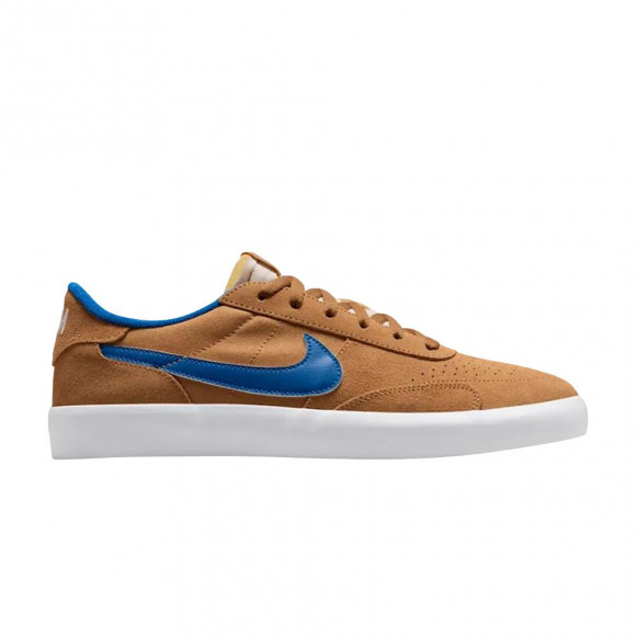 Nike Heritage Vulc SB 'Flax Team Royal' | Tan | Men's Size 9.5 - CD5010-200