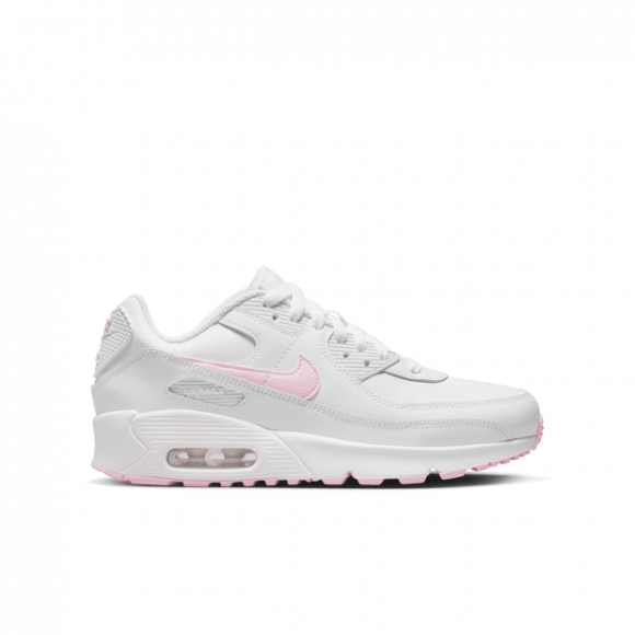Nike Air Max 90 Leather Essential Pink - Primaire-College Chaussures - CD6864-121