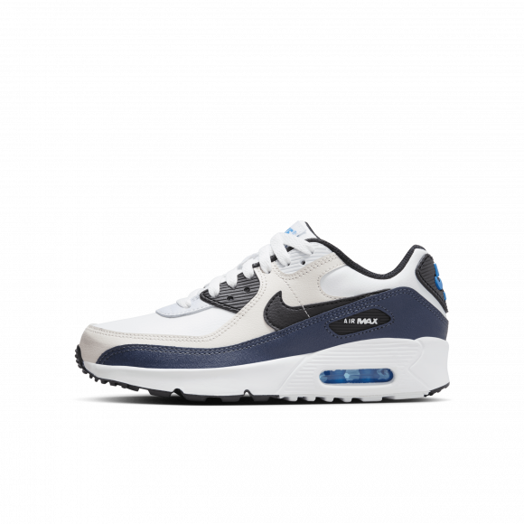 Nike Air Max 90 LTR-sko til større børn - blå - CD6864-404