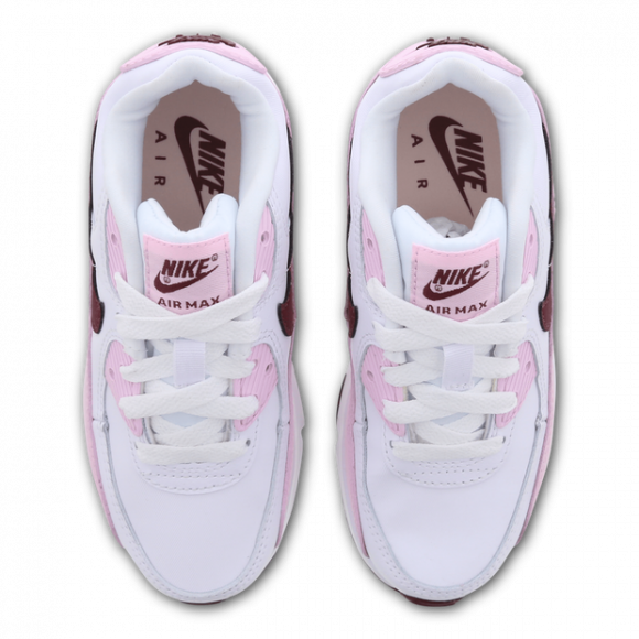 Nike Air Max 90 sko til små barn - White - CD6867-114