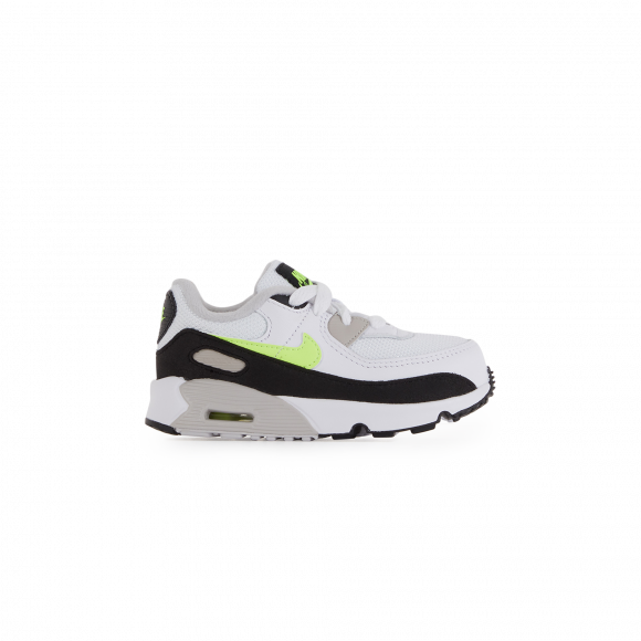 Air Max 90  Blanc/jaune/noir   - Bébé - - CD6868-109