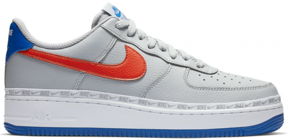 air force 1 wolf grey red
