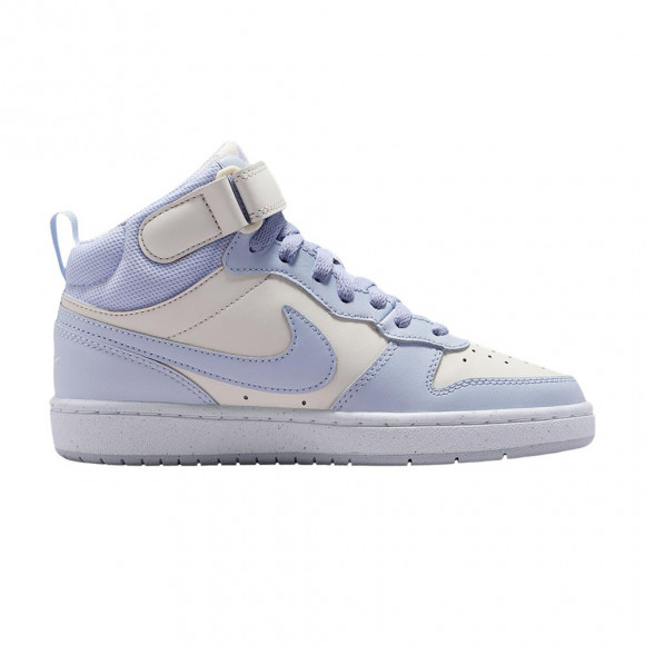 Nike Court Borough Mid 2 GS 'Platinum Tint Ghost' | Blue | Kid's Size 3.5 - CD7782-014