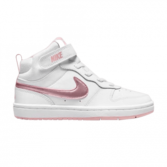 Nike Court Borough Mid 2 PSV 'White Pink Glaze' - CD7783-105