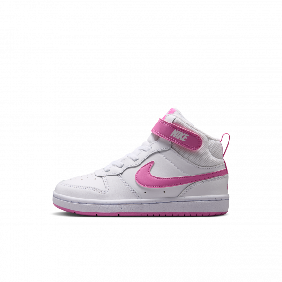 Nike Court Borough Mid 2 Kleuterschoenen - Wit - CD7783-135