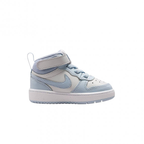 Nike Court Borough Mid 2 TD 'Platinum Tint White' | Blue | Infant Size 6 - CD7784-014