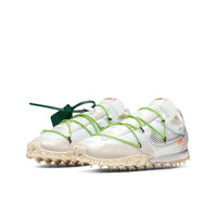 Nike x Off-White™ Waffle Racer-sko til kvinder - White - CD8180-100