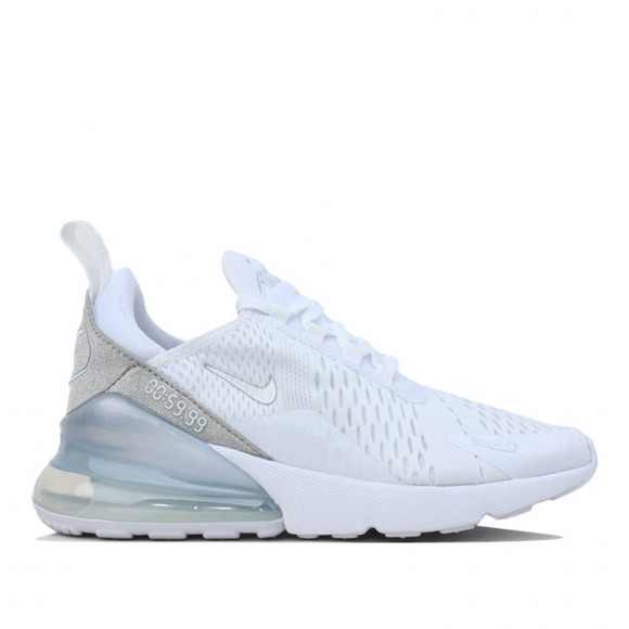 nike air max 270 white and silver