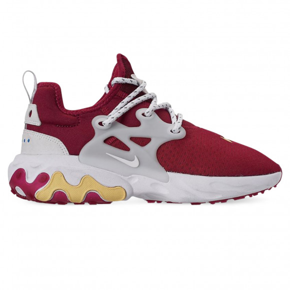 Nike Womens WMNS React Presto 'Noble Red' Noble Red/White/Photo Blue/Bicycle Marathon Running Shoes/Sneakers CD9015-600 - CD9015-600