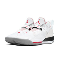 Air Jordan Nike AJ XXXIII 33 SE White Gym Red Black (2019) - CD9560-106
