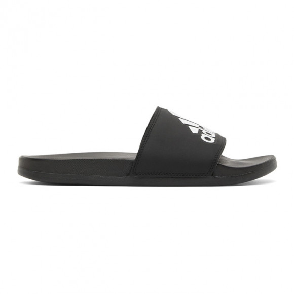 adidas Originals Black and White Adilette Comfort Slides - CG3425