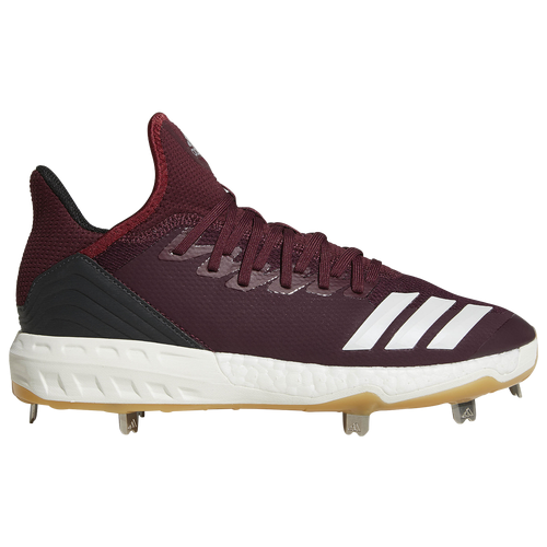 maroon and white soccer cleats