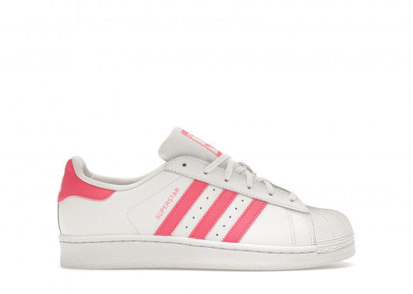 adidas Superstar Cloud White Real Pink (GS) - CG6608