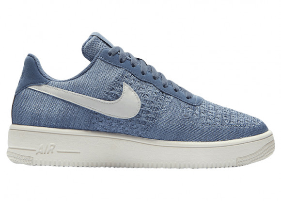 Chaussure Nike Air Force 1 Flyknit 2.0 pour Homme - Bleu - CI0051-400
