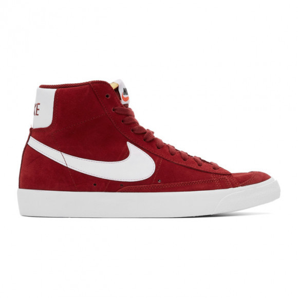 Nike Red Suede Blazer Mid 77 Sneakers - CI1172-601