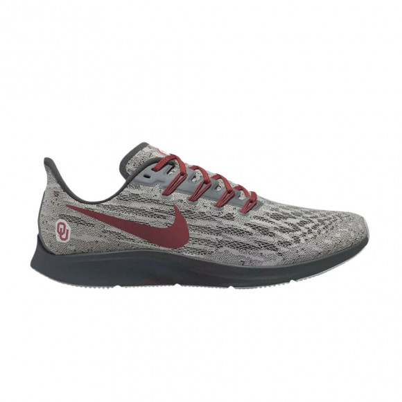 Nike Air Zoom Pegasus 36 'Oklahoma Sooners' | Grey | Men's Size 14 - CI2075-001