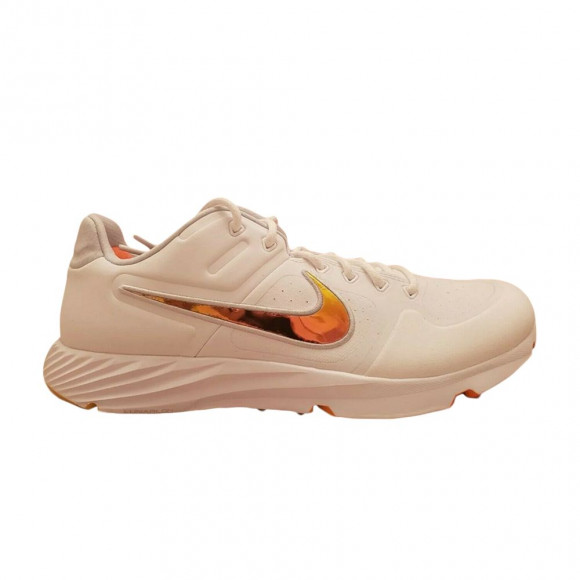 Nike Alpha Huarache Elite 2 Turf 'White Solar Flare' | Men's Size 8 - CI2221-102