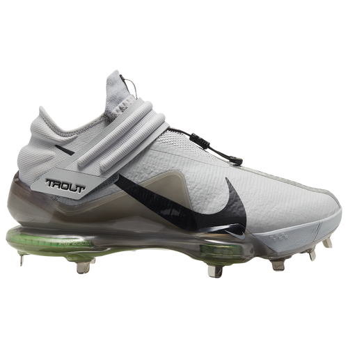 Nike Zoom Force Trout 7 - Men's Metal Cleats Shoes - Lt Smoke Grey / Black / Smoke Grey - CI3134-007