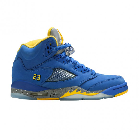 Air Jordan 5 Retro GS 'Laney' | Blue | Kid's Size 4 - CI3287-400