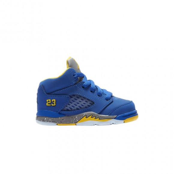 Air Jordan 5 Retro TD 'Laney' | Blue | Infant Size 7 - CI3289-400