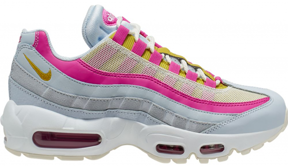 Womens Nike Air Max 95 'Fire Pink' WMNS Marathon Running Shoes/Sneakers CI3710-001 - CI3710-001