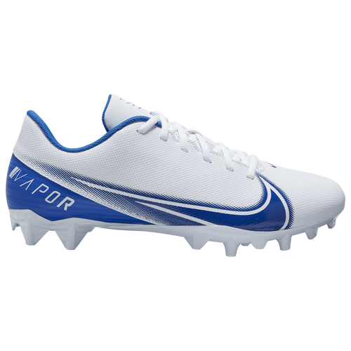 Nike Vapor Edge Varsity Men's Molded Cleats Shoes White / Royal