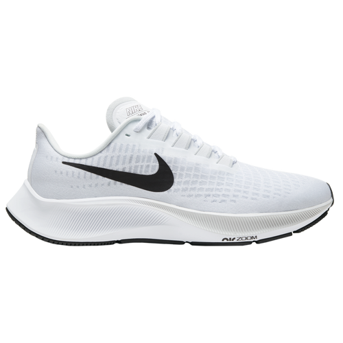 staan George Bernard Okkernoot Air Max branding at front - Nike Air Zoom Pegasus 37 - White / Black / Pure  Platinum - Women's Running Shoes