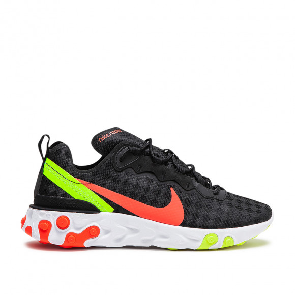 nike react element 55 black crimson volt