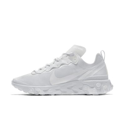 Nike React Element 55 By You Custom Men's Lifestyle Shoe - White - CJ1496-991