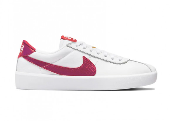 Nike SB Bruin React WHITE/RED Shoes (Leisure/Low Tops/Retro/Skate) CJ1661-102 - CJ1661-102
