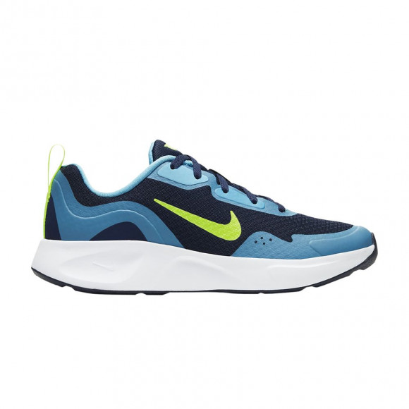 Nike Wearallday GS 'Midnight Navy Volt' | Blue | Kid's Size 5 - CJ3816-400
