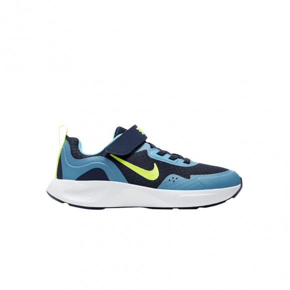 Nike Wearallday PS 'Midnight Navy Volt' | Blue | Kid's Size 3 - CJ3817-400