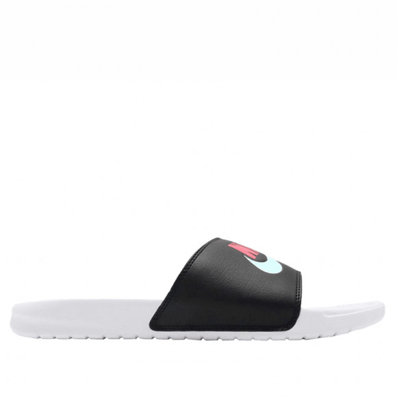 Nike Benassi JDI Mismatch White Slides CJ4608-071 - CJ4608-071