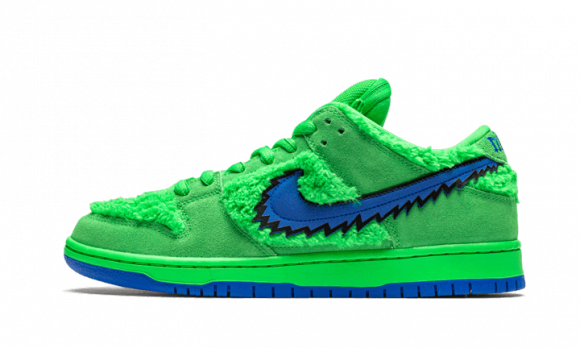 nike sb dunk low grateful dead green