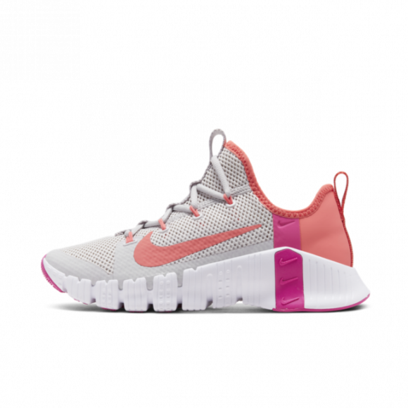 Nike Free Metcon 3 Vast Grey Fire Pink (W) - CJ6314-068