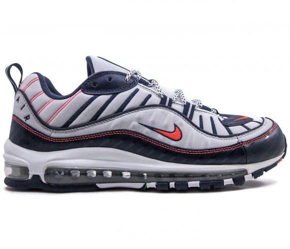 Nike Air Max 98 'NYC' White/Ember Glow/Black/Light Graphite Marathon Running Shoes/Sneakers CK0850-100 - CK0850-100