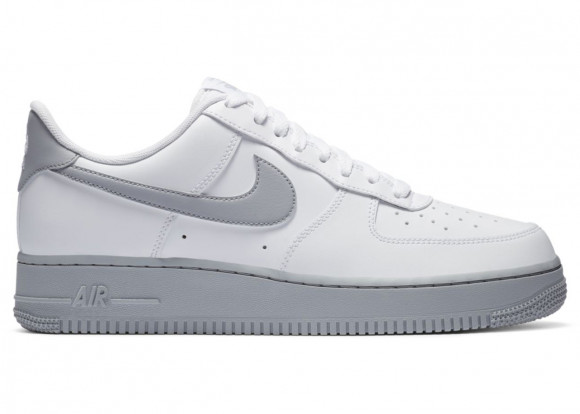 nike air force 1 mid white wolf grey white