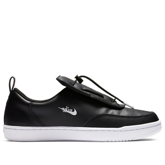 Nike Womens WMNS Court Vintage ALT 'Black White' Black/White Sneakers/Shoes CK7900-001 - CK7900-001