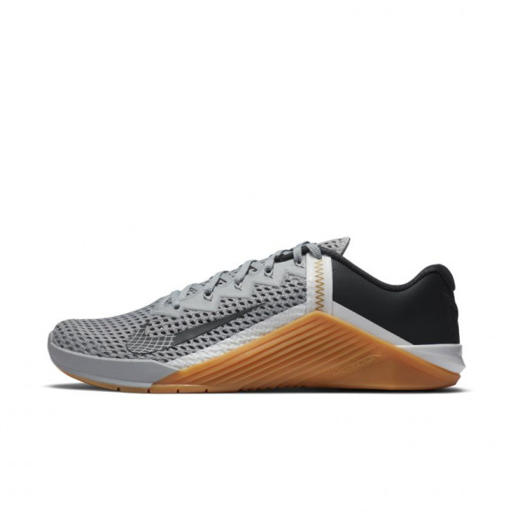 Nike Metcon 6 - Men's Cross Fit Shoes - Light Smoke Grey / Dark Smoke Grey / Summit White - CK9388-009