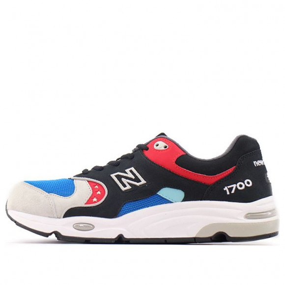 New Balance 1700 Series Low-Top Running Shoes Black/Red/Blue BLACK/RED/BLUE/WHITE Marathon Running Shoes CM1700M1 - CM1700M1