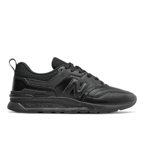 New Balance Men's 997H in Black Leather - CM997HDY