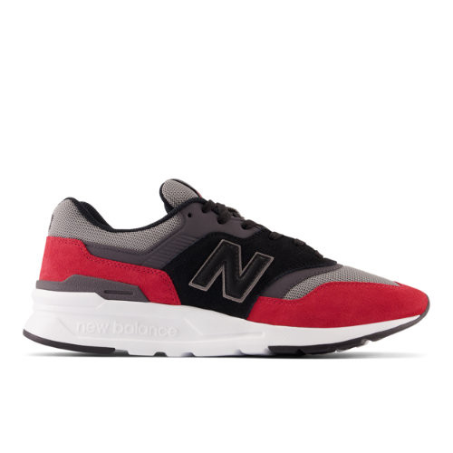 New Balance Men's 997H in Black/Red Synthetic - CM997HSR