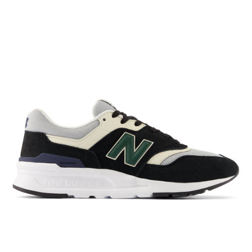 New Balance Men's 997H in Black/Green Synthetic - CM997HSY