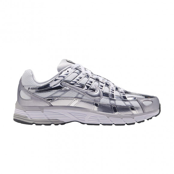 Nike P-6000 'White Grey Fog Iron Grey Metallic Silver' | Men's Size 10.5 - CN0149-100